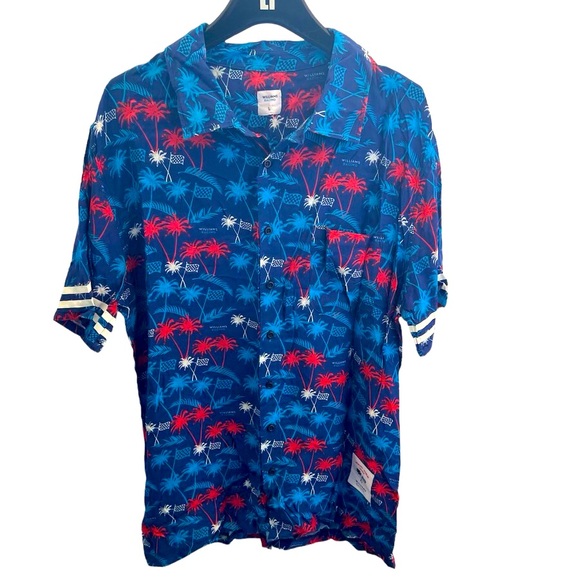 New Williams Racing Miami Vibe 2022 palm print shirt - Picture 2 of 7